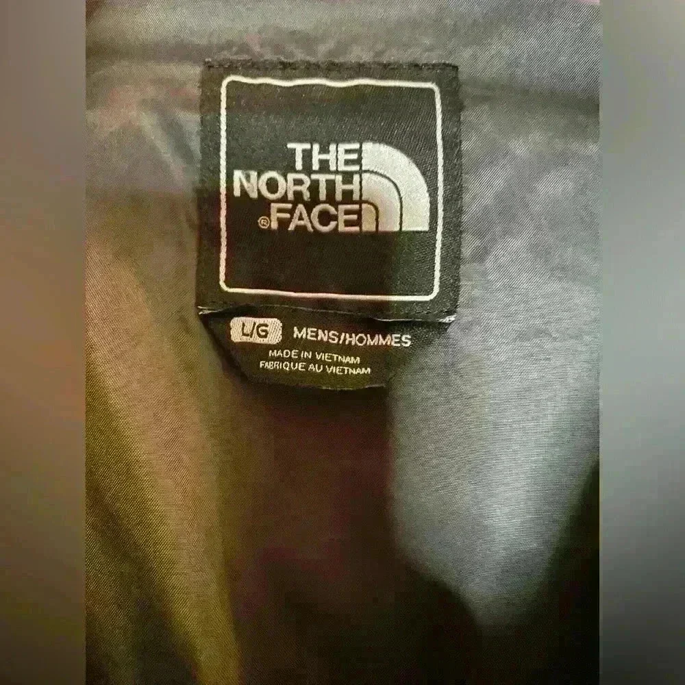 The North Face Hooded Windbreaker Jacket Navy Blue Men’s Large